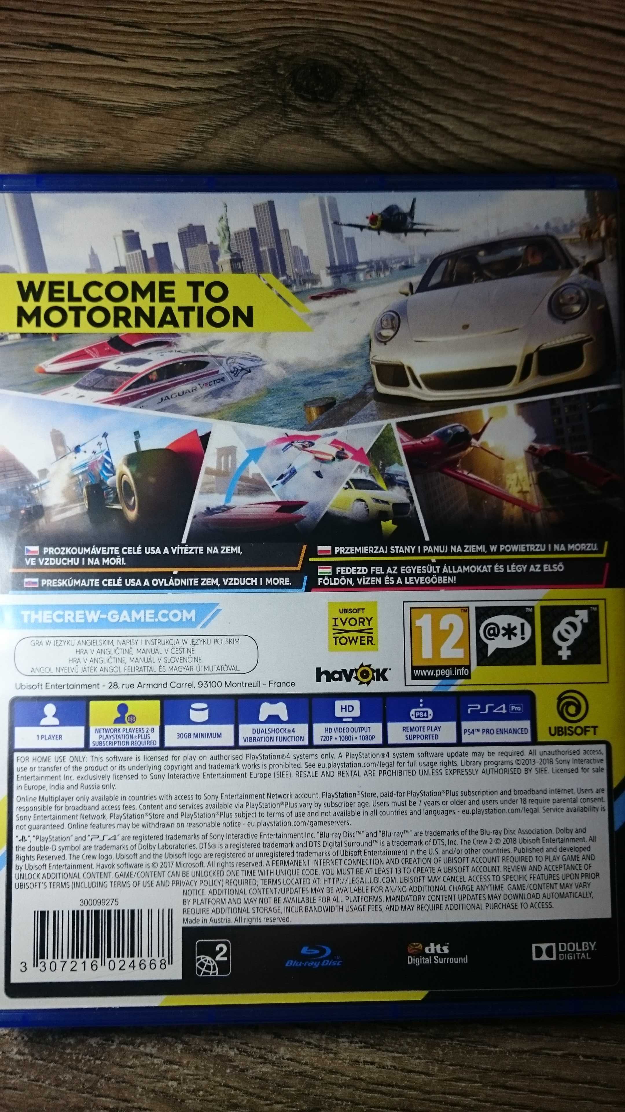 The crew 2 ps4 playstation 4 forza need for speed gran turismo gta