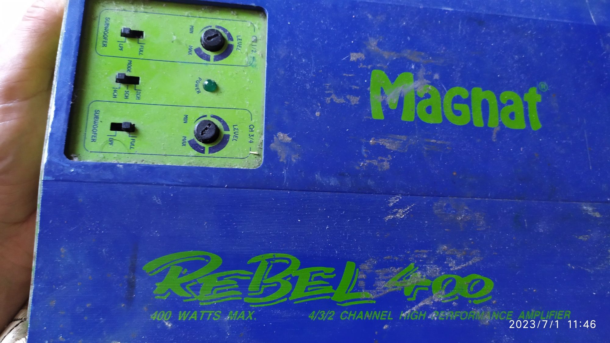 Усилитель Magnat rebel 400 watts,4-канала