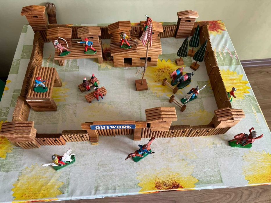 Форт OUTWORK индейцы гдр строения