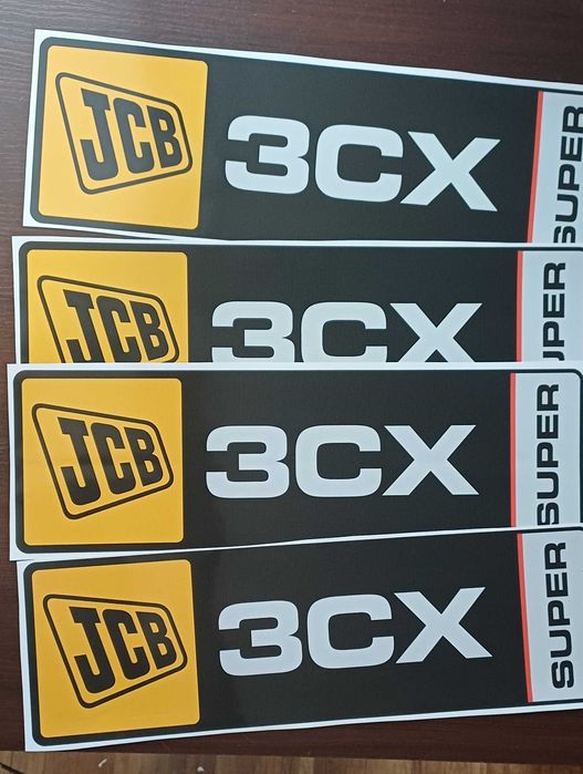 Naklejki na maszyny rolnicze budowlane samochody ciągniki przyczepy