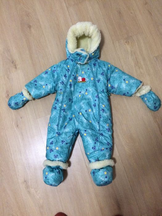 Зимовий комбінезон на овчині