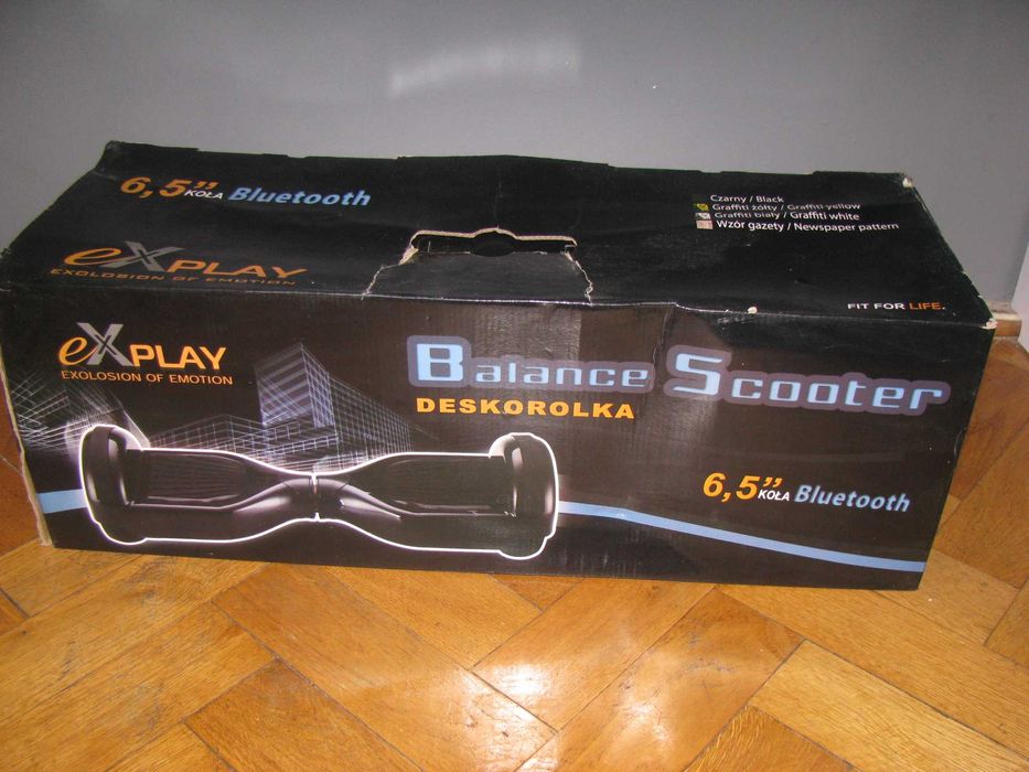 deskorolka elektryczna  Balance Scooter Hoverboard LED