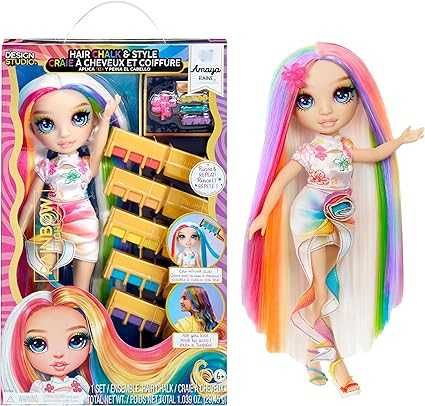 Лялька Рейнбоу Хай Амая Rainbow High Hair Chalk Amaya Raine