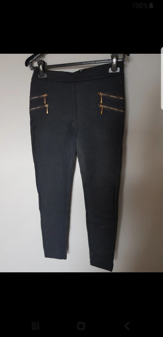 Spodnie legginsy grubsze r m