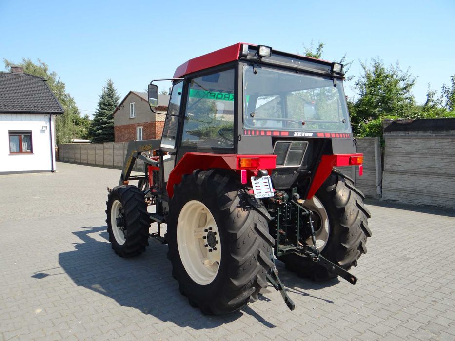 Zetor 6245 4x4. Sprowadzony. Ładowacz czołowy.
