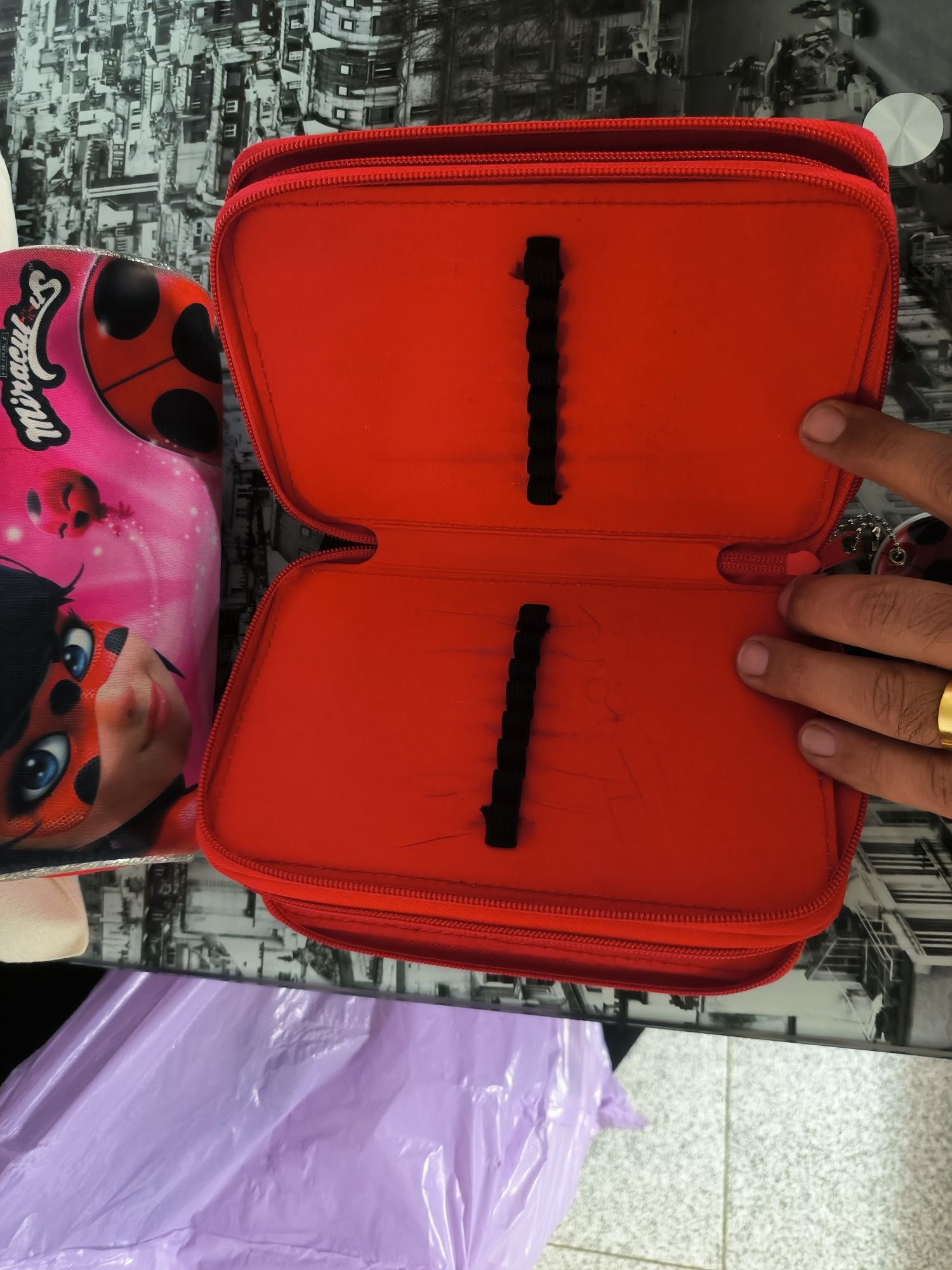 2 Estojos Lady Bug