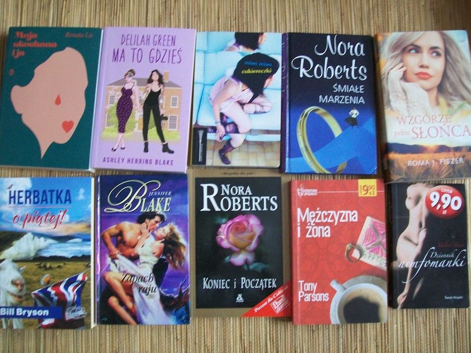 10 romansów-książek dla kobiet.