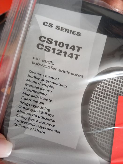 Car áudio subwoofer