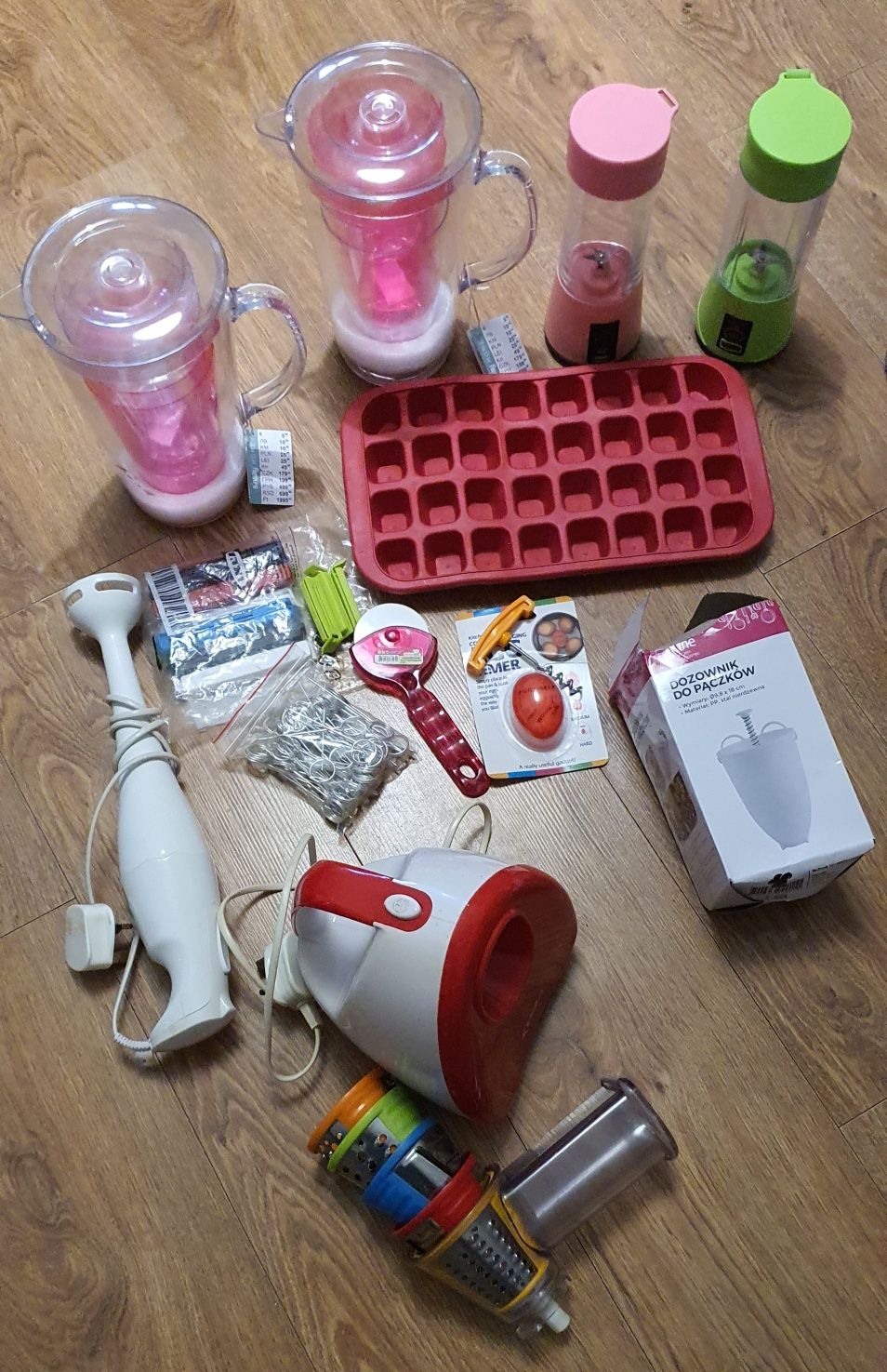 Zestaw Małe AGD. Maszyna do lodów, mini blender, akcesoria kuchenne it