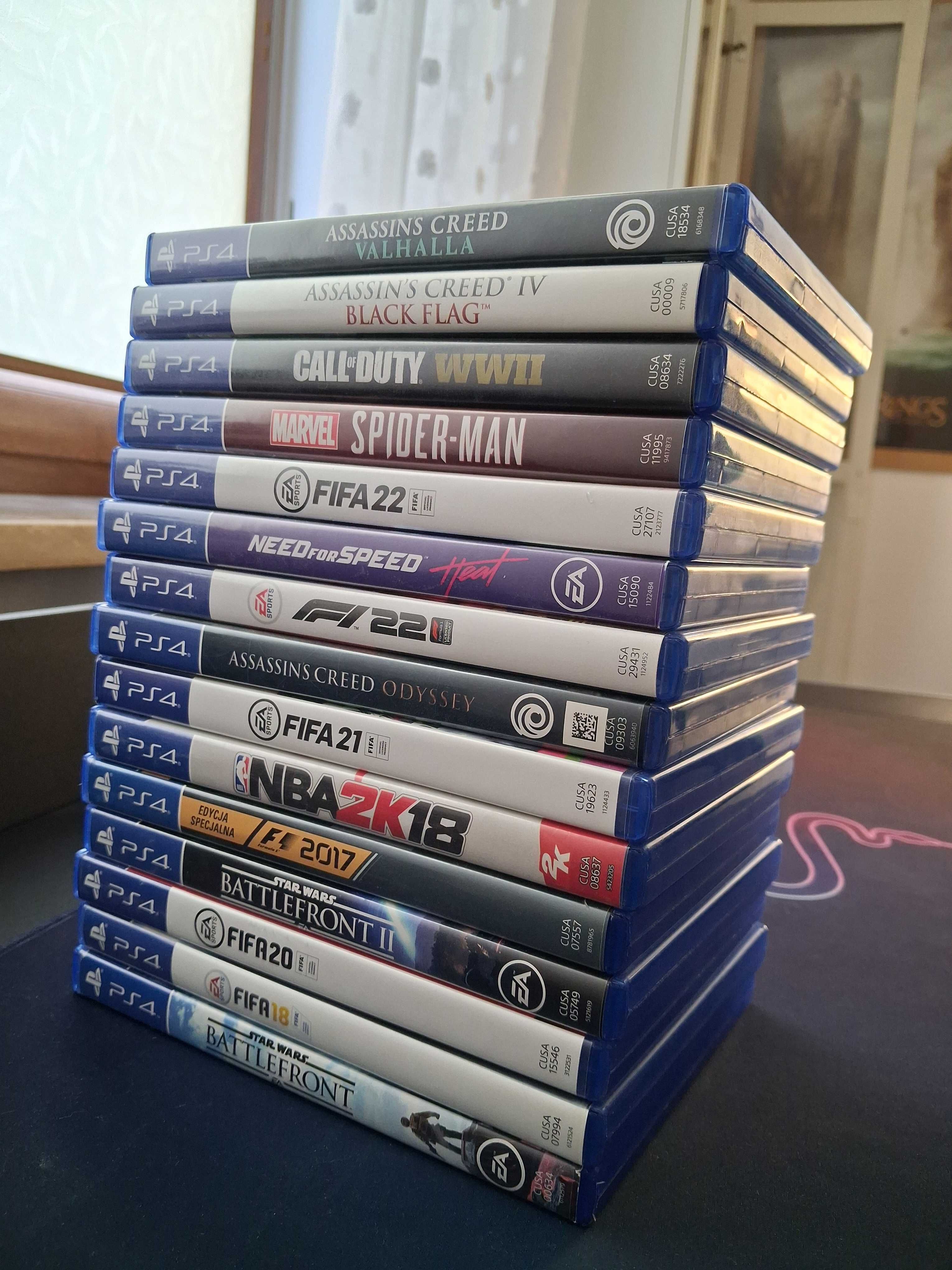 Gry PS4 - cały pakiet lub pojedyncze tytuły