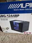skrzynia basowa alpine alpina subwoofer nowy