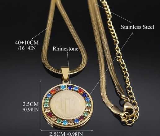 Colar Santo Benedito - medalha religiosa de S Benedict