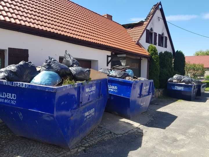 Wynajem kontenerów na gruz i odpady Bramowiec , Hakowiec
