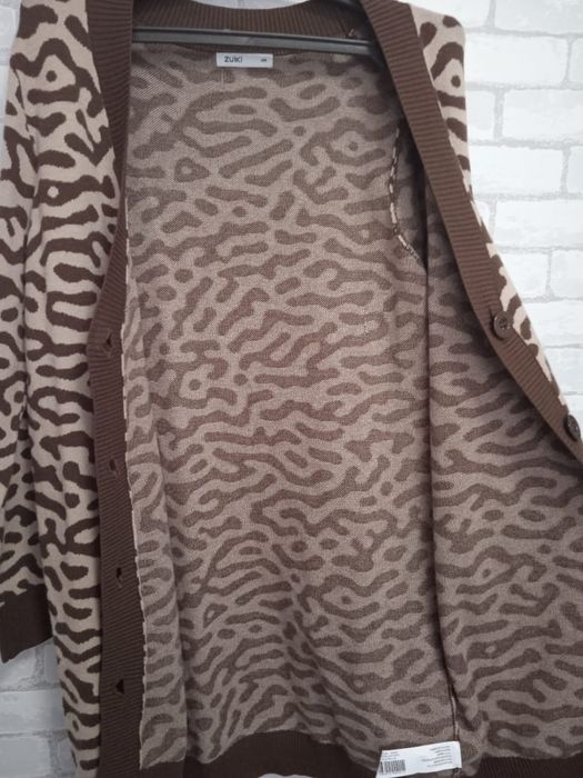 Кардиган анималистический принт Италия