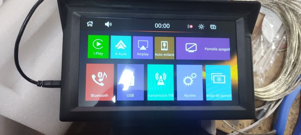 Портативний 7-дюймовий  автомобільний монітор CarPlay, CP-710