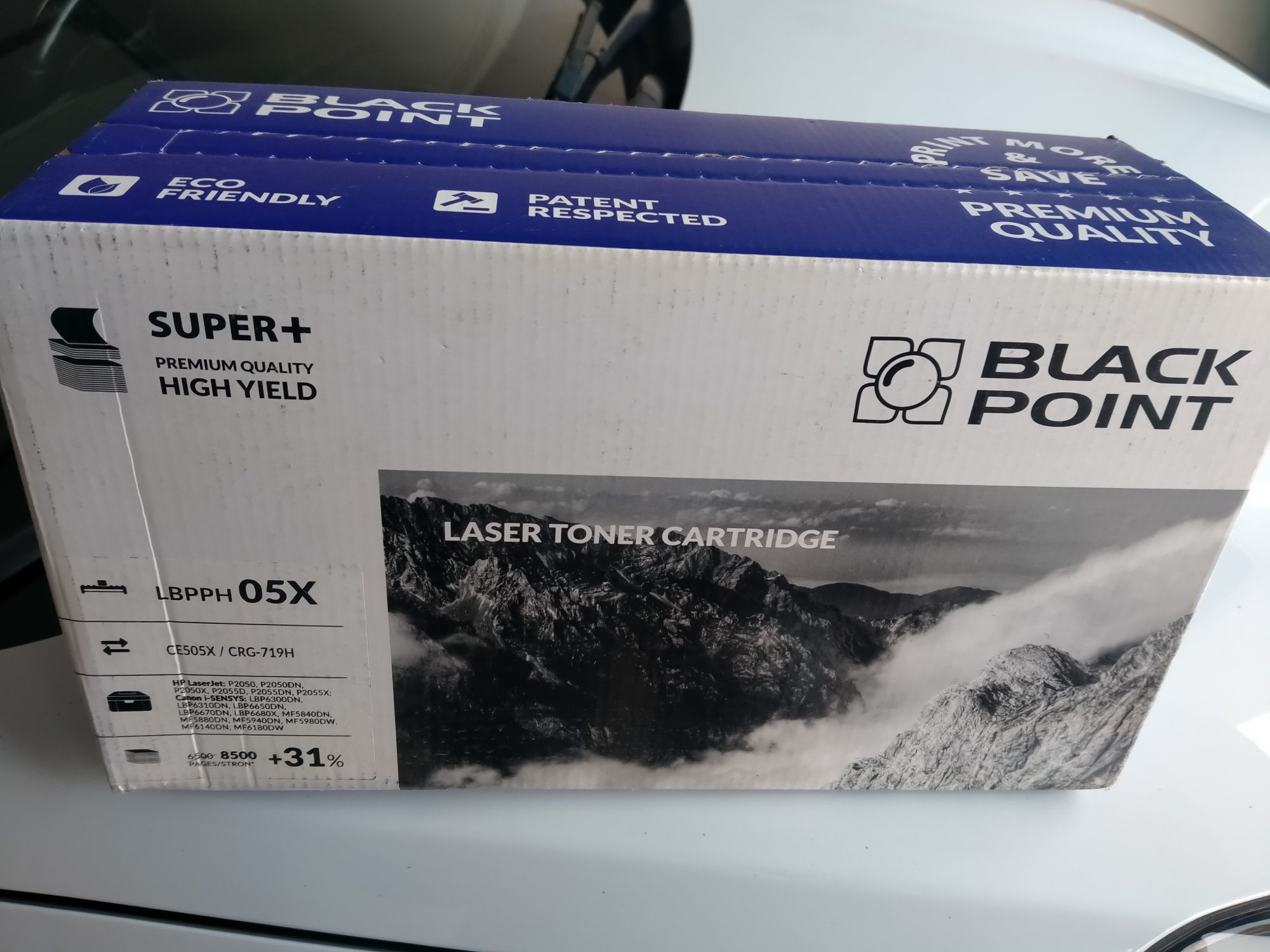 Czarny toner Black Point zamiennik do HP