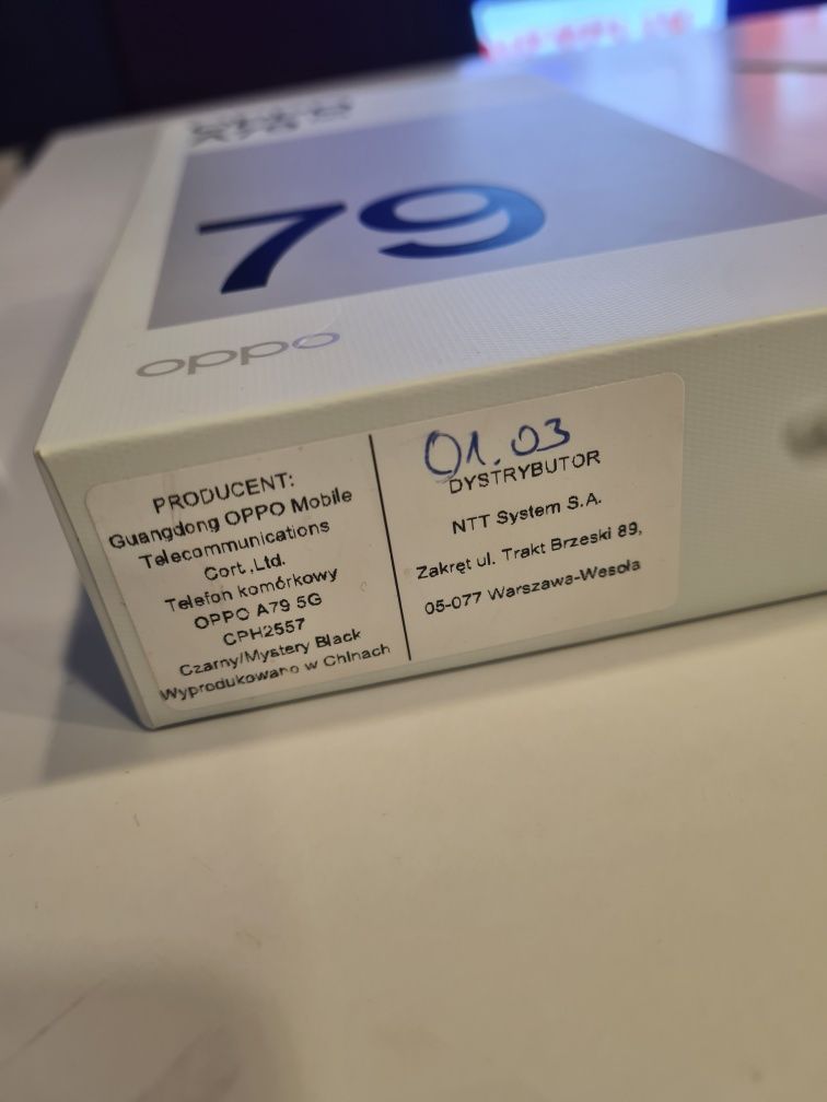 Oppo A79 5G nowy gwarancja 24 miesiące