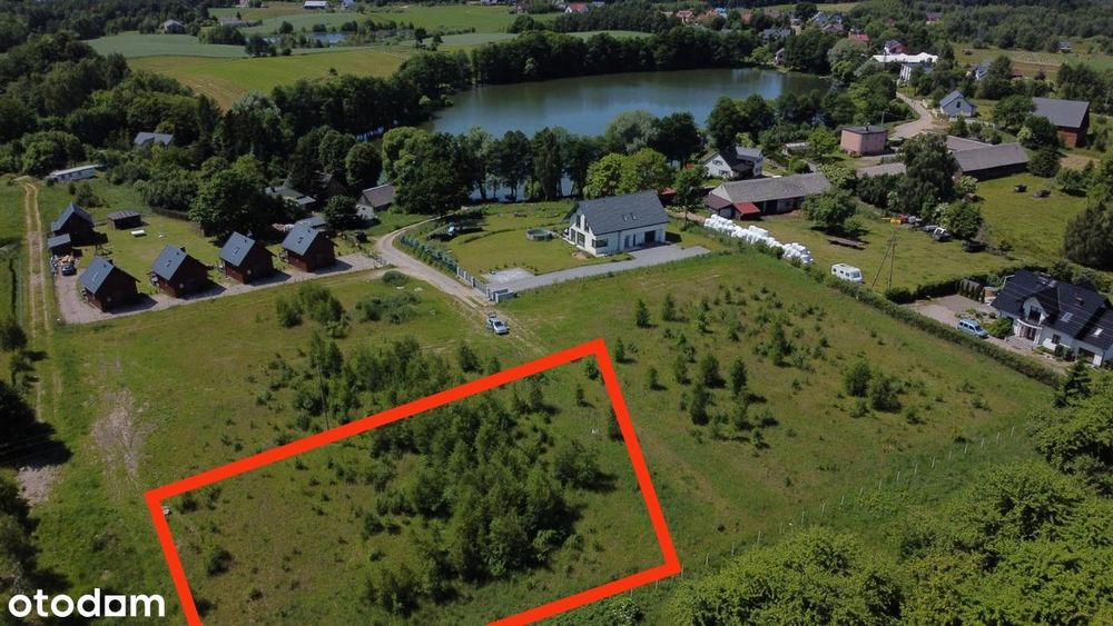 Działka Budowlana Kaszuby nad jeziorem