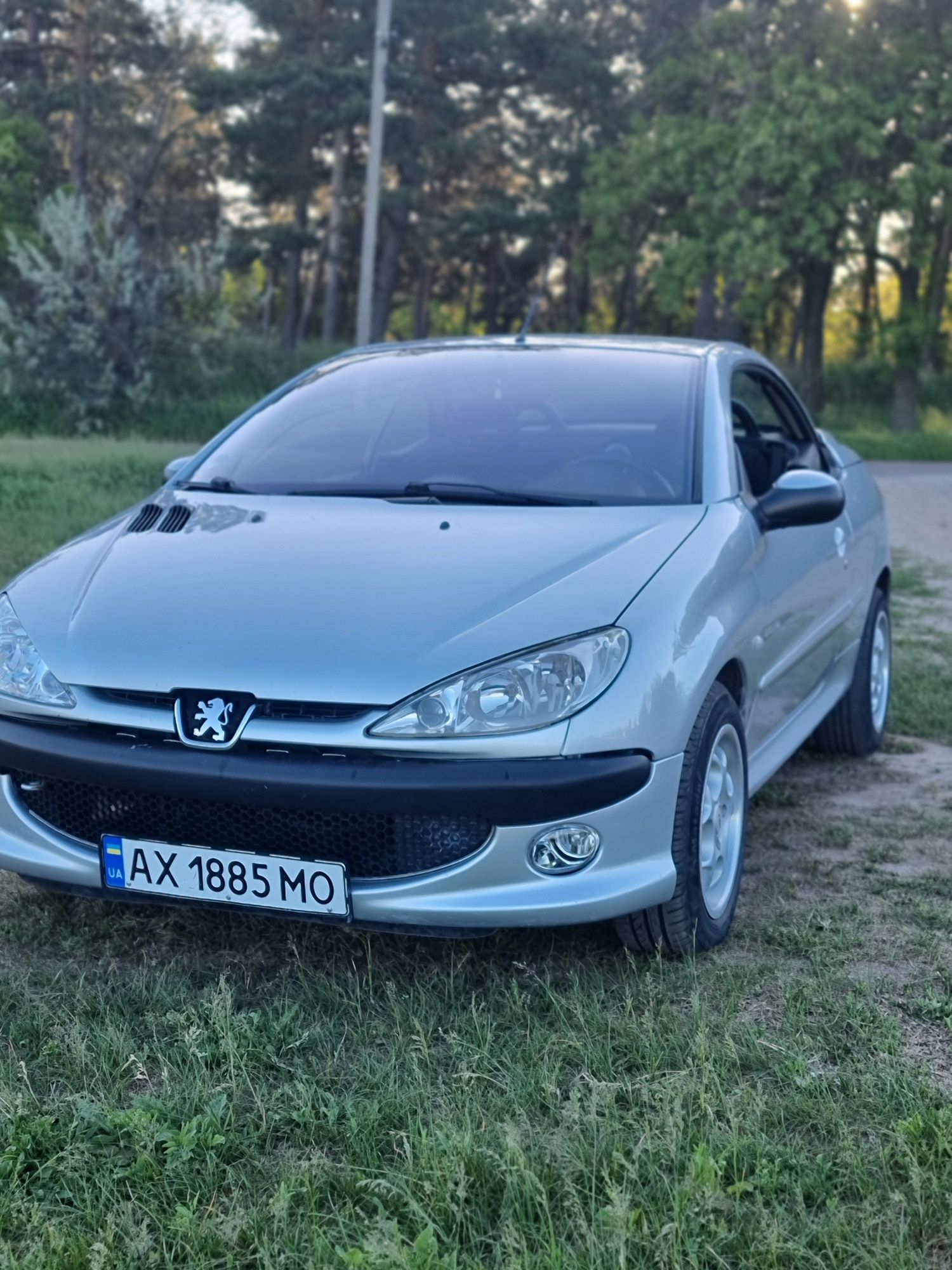 Peugeot 206cc кабриолет