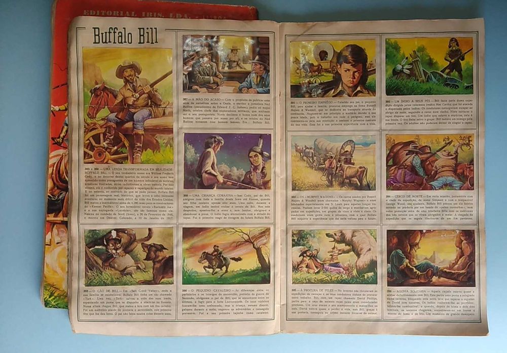 Cadernetas completas "A Conquista do Oeste" Álbuns I & II (1959/60)
