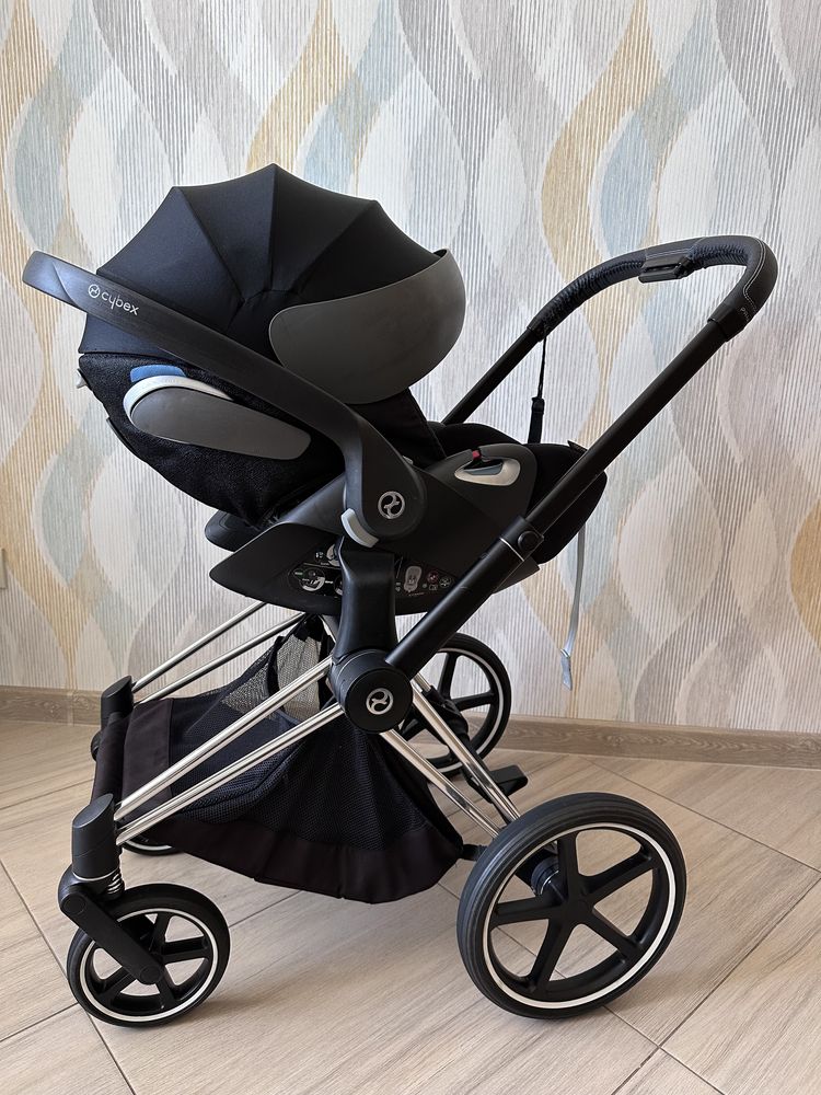 Автолюлька Cybex Cloud Z i-size у подарунок адаптери