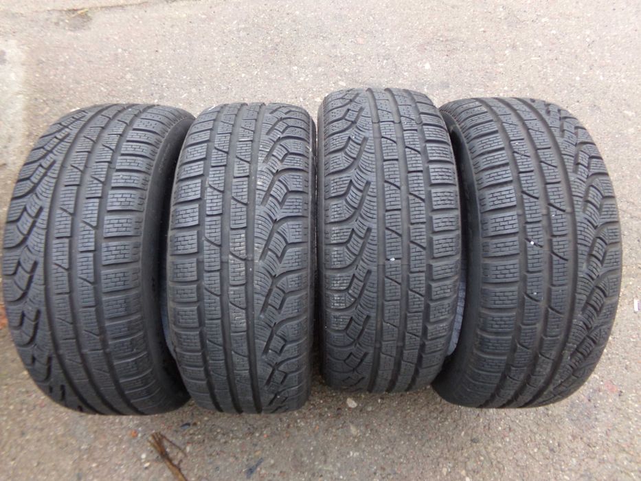 225/45/17  - - 7mm -   PIRELLI   - ZIMA  - 4szt  - komplet  -  Tanio