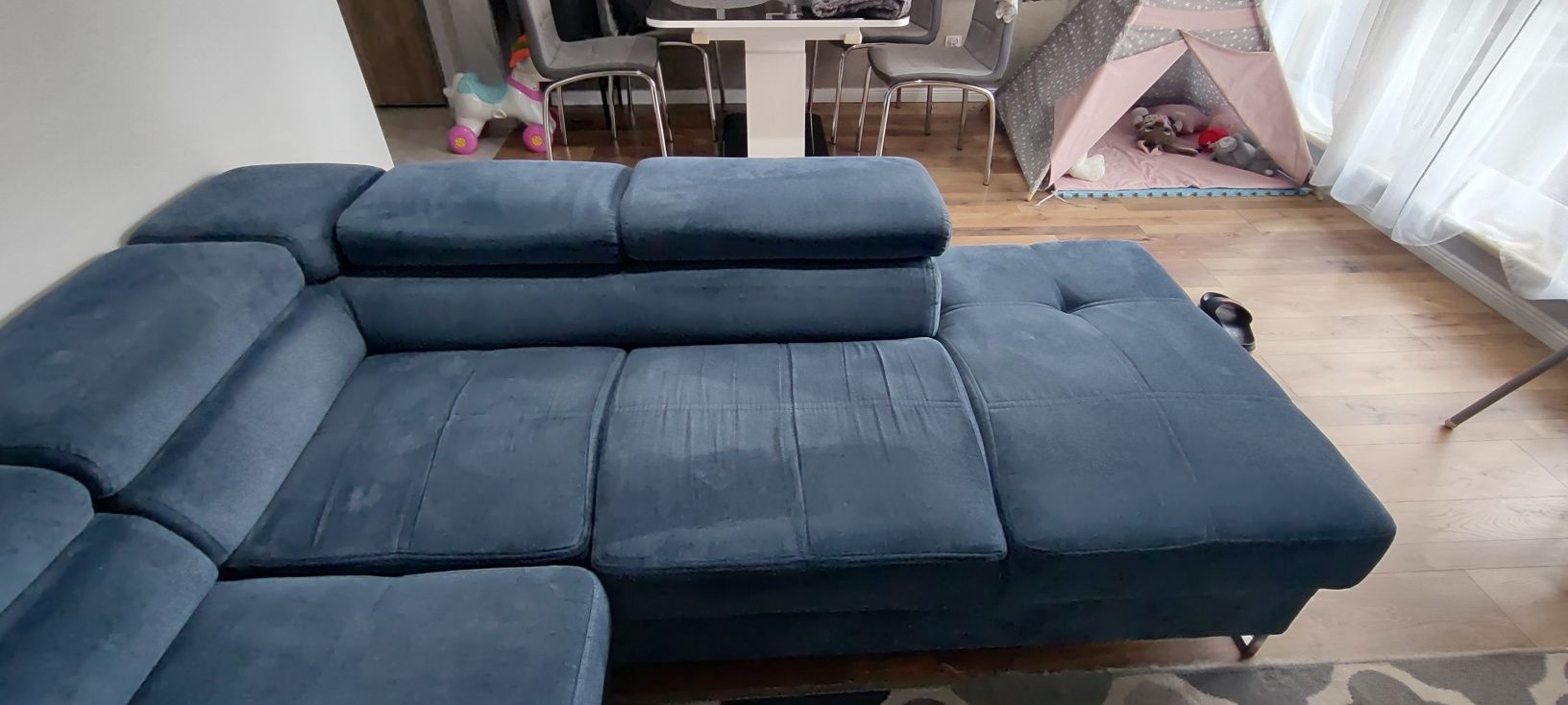 Narożnik Galaxy 225/280 cm Navy Blue