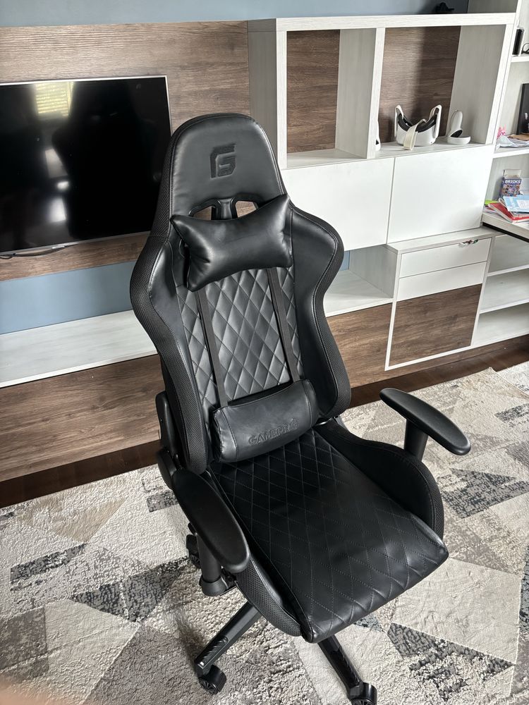 Крісло ігрове GamePro Hero Black