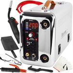 Spawarka migomat Sherman 200A CHROME synergia MMA TIG FLUX MIG-PULS