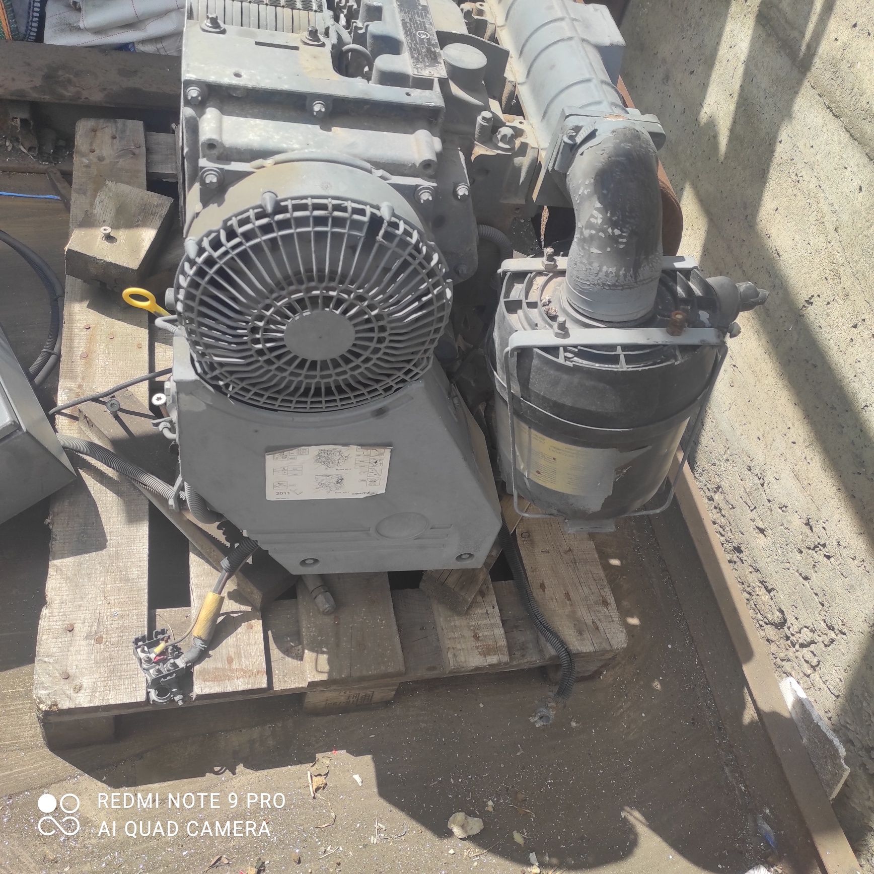 Motor Deutz com tomada de força