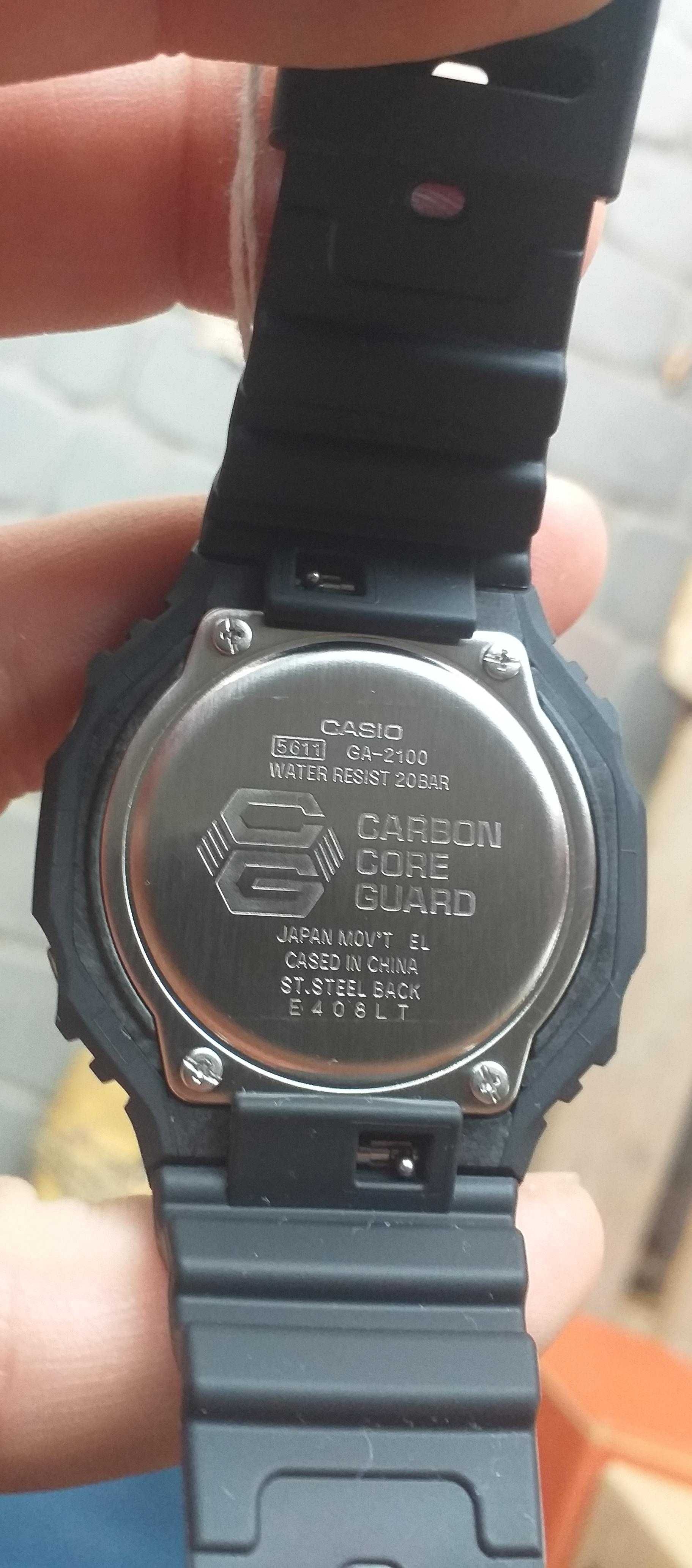 Zegarek Casio G-shock GA-2100-1A1ER Nowy.