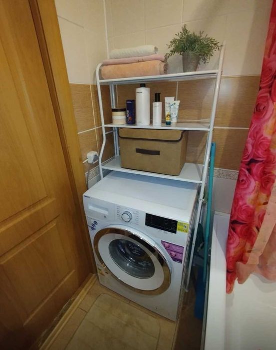Стеллаж 155х65 для ванной над стиральной машиной стелаж полка у ванну