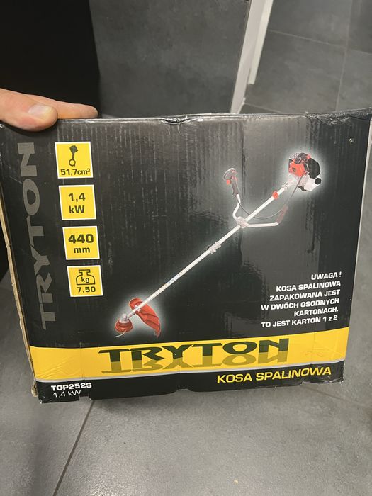 Kosa Spalinowa Tryton TOP252S, głowica Stihl, używana
