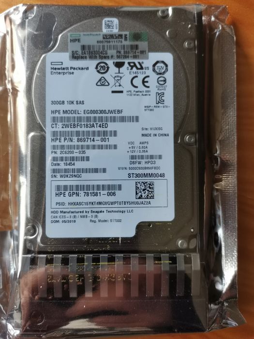 Discos sas 300GB 10k