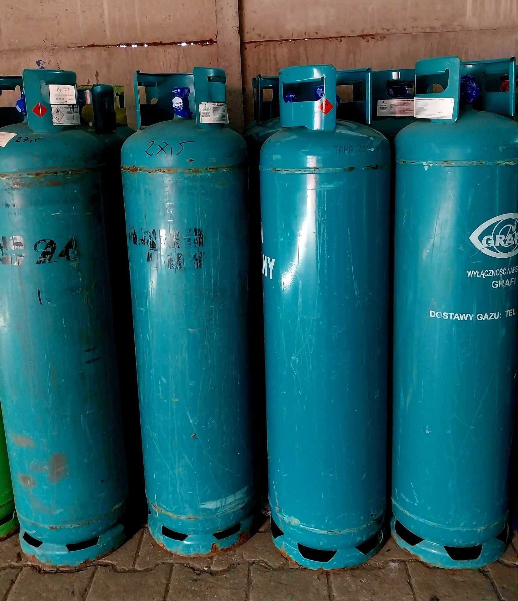 Butla gazowa na gaz propan butan 33kg propan 30kg lpg piec kuchenka