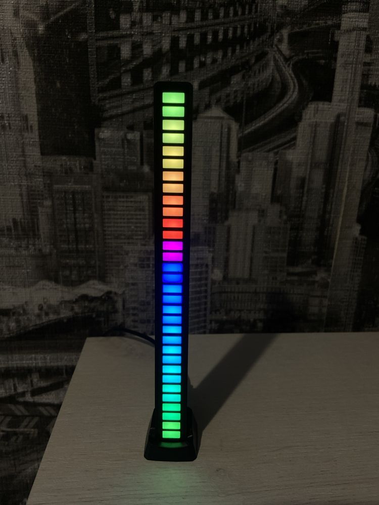 Светодиодный rgb еквалайзер