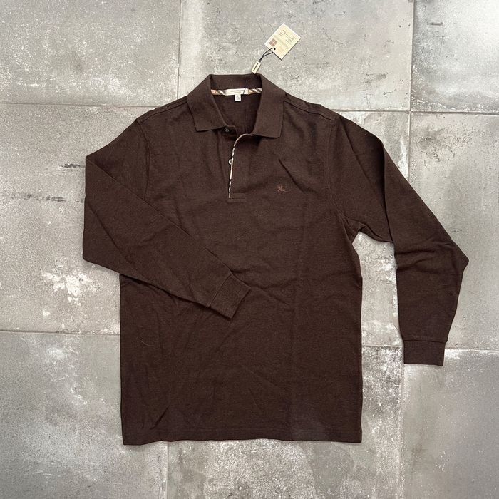 Polo Longsleeve BURBERRY, tamanho S.