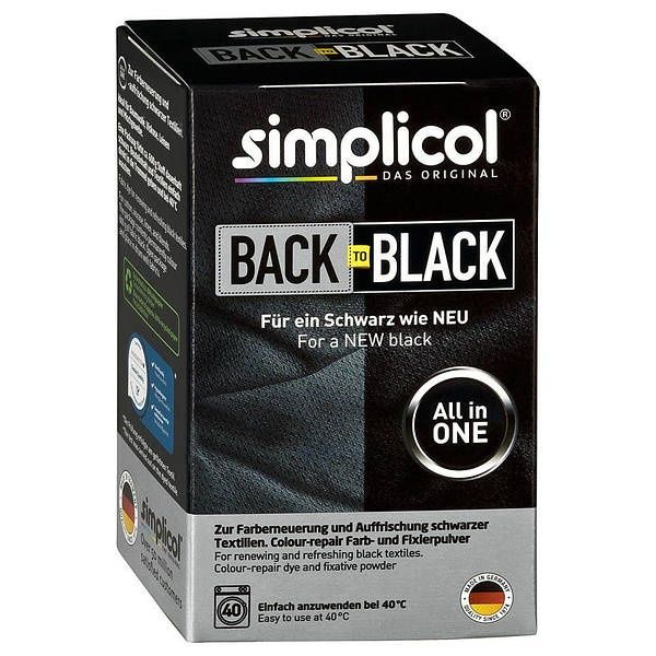Фарба Simplicol для відновлення кольору речей 400г чорного кольору