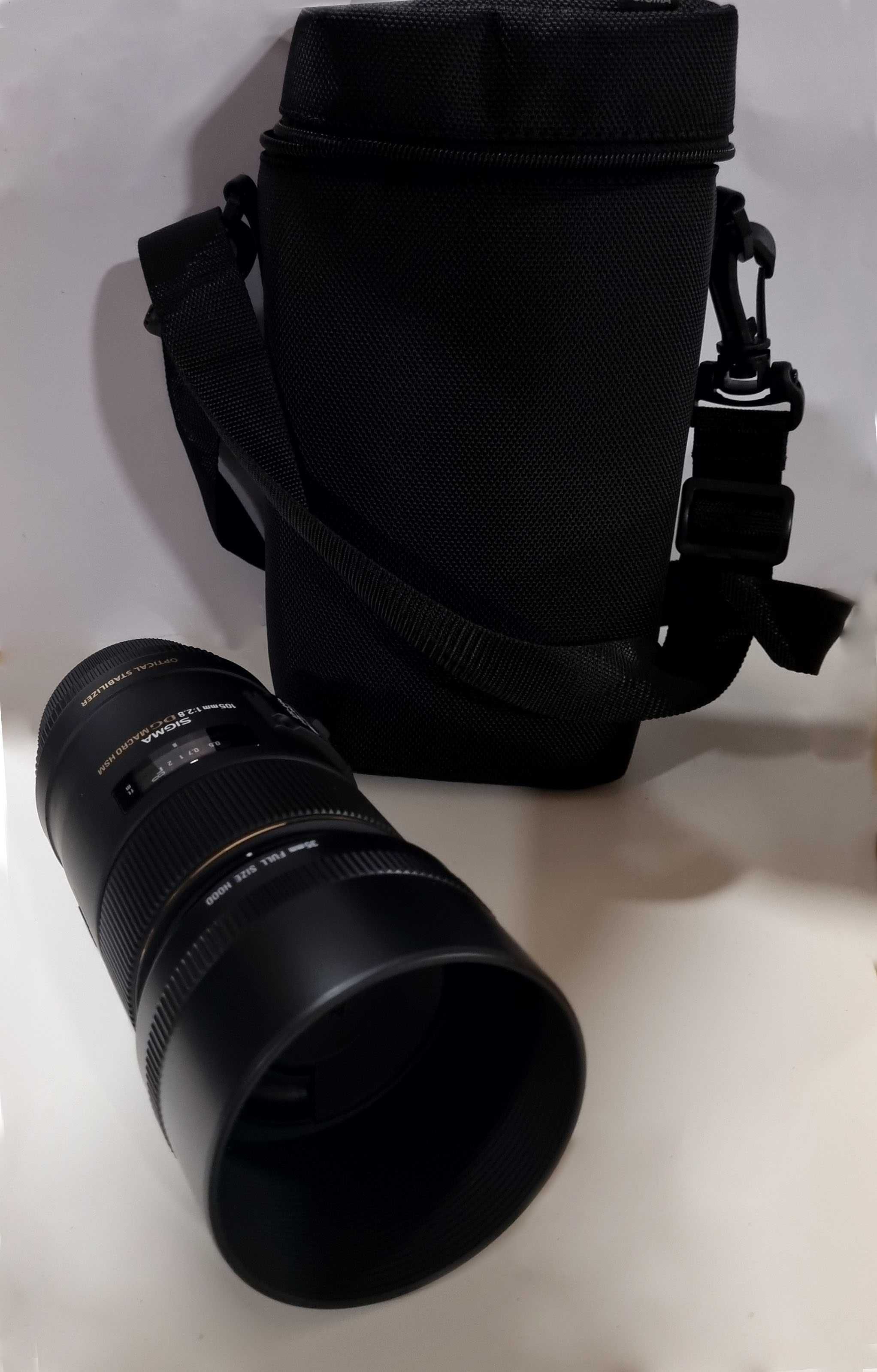 Lente Sigma 105mm f2.8 EX DG OS HSM Macro