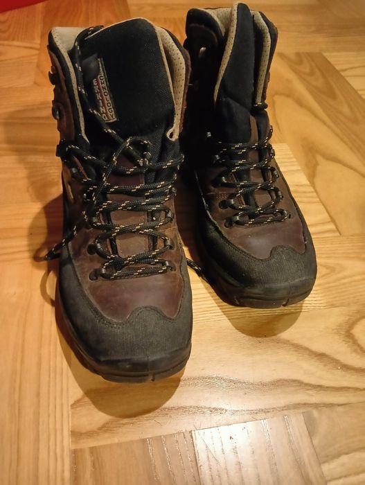 Buty trekkingowe męskie skórzane 42