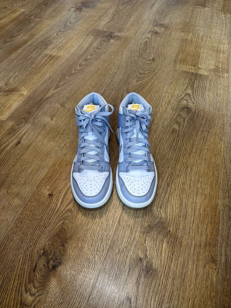 Кросівки Nike Dunk High Next Nature GS Wolf Grey Marigold