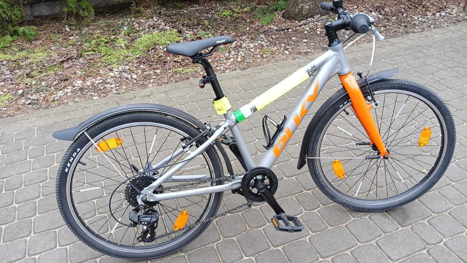 Lekki Aluminiowy rower dziecięcy PUKY S-Pro 24"
