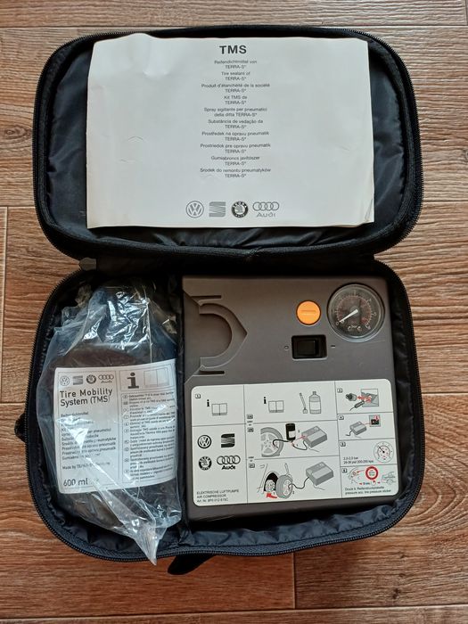 Компресор для шин з гелем