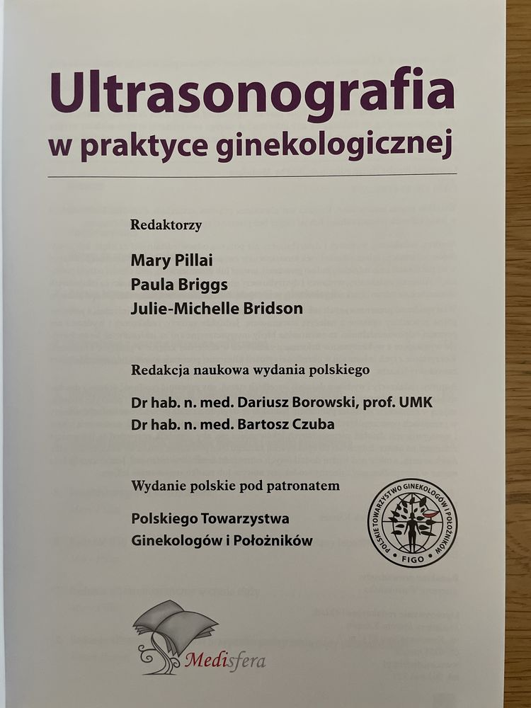 Ultrasonografia w praktyce ginekologicznej D. Borkowski B. Czuba