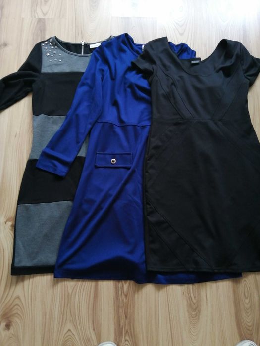 Sukienki 3 sztuki roz. 40/42