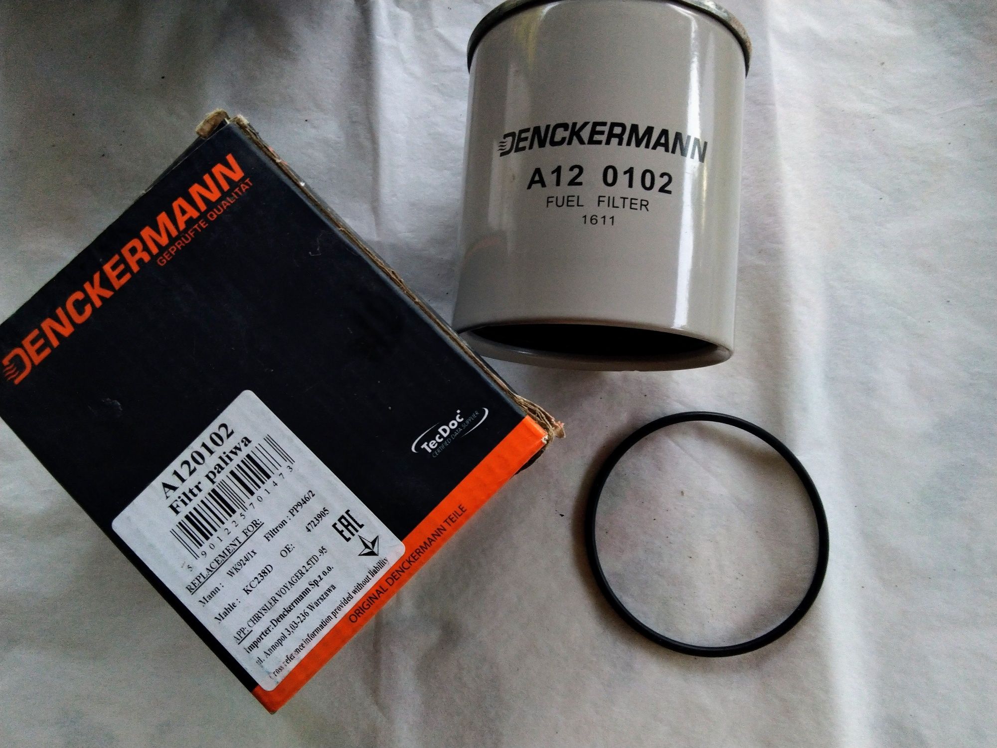 Фільтр паливний Danckermann A 120102