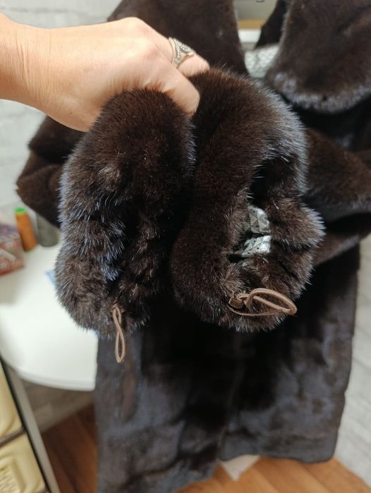 Шуба Норка натуральная