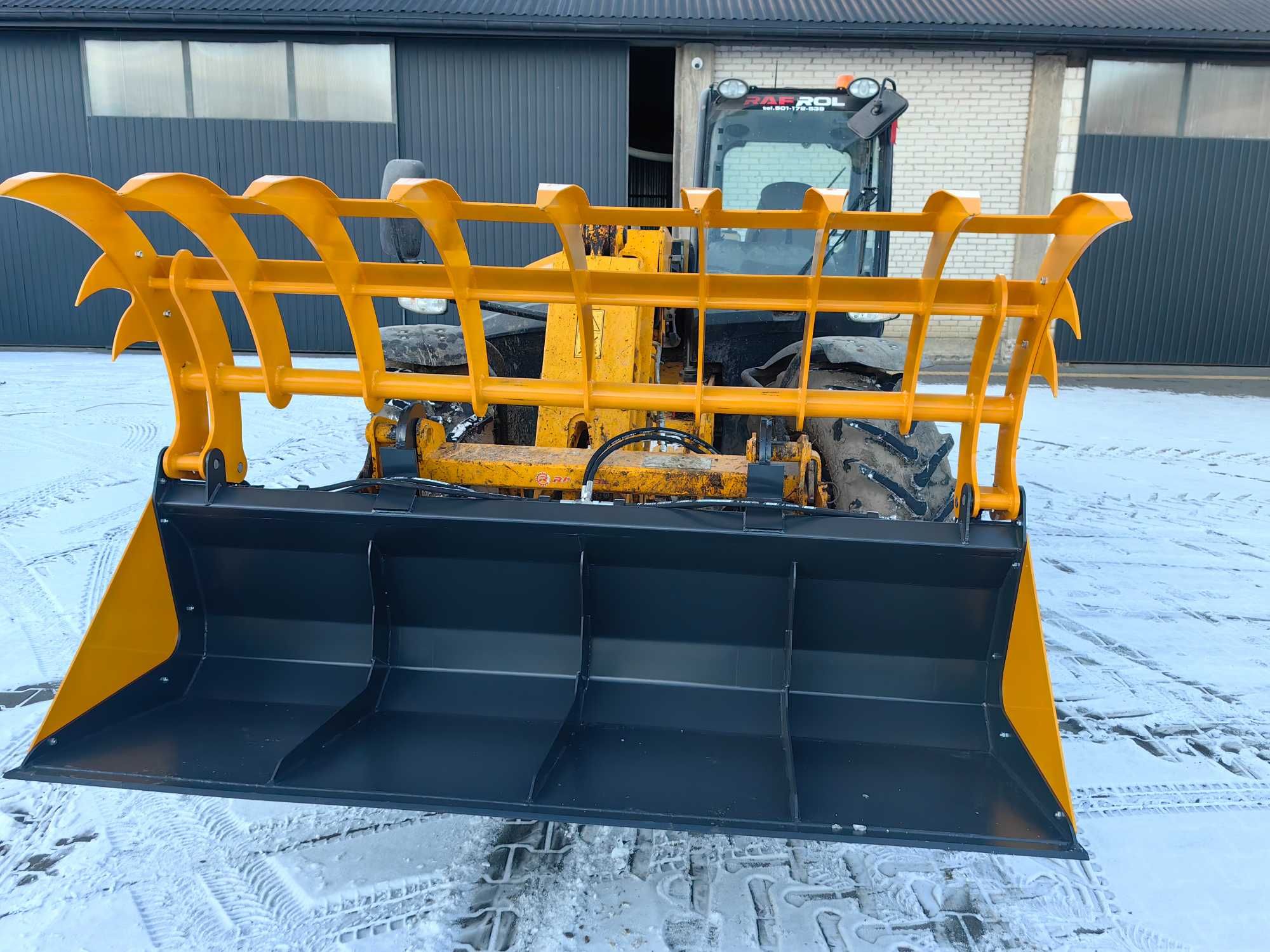 ŁYCHO KROKODYL ZĄB PALONY 1,6m Euro JCB Merlo CAT Claas  dostawa!