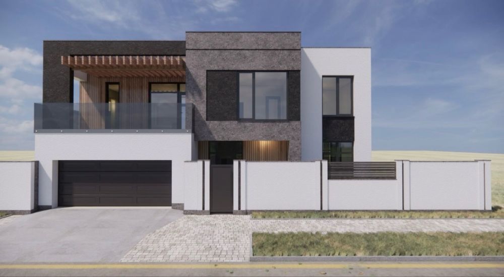 Современный дом в Дайберге! Участок 4.5 сотки! Застроенная часть!