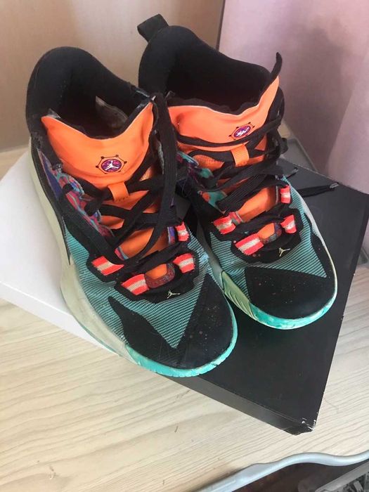 Детские оригинальные кроссовки Nike Zion (Jordan)